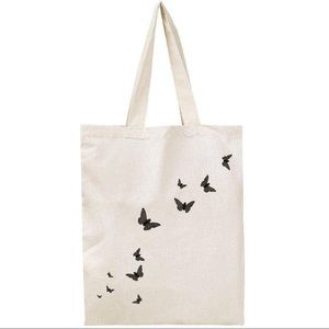 Black Butterfly Brand New Tote Bag